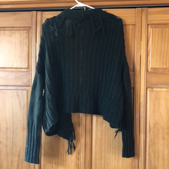 Dark Green Buckle Cardigan - Picture 4 of 4
